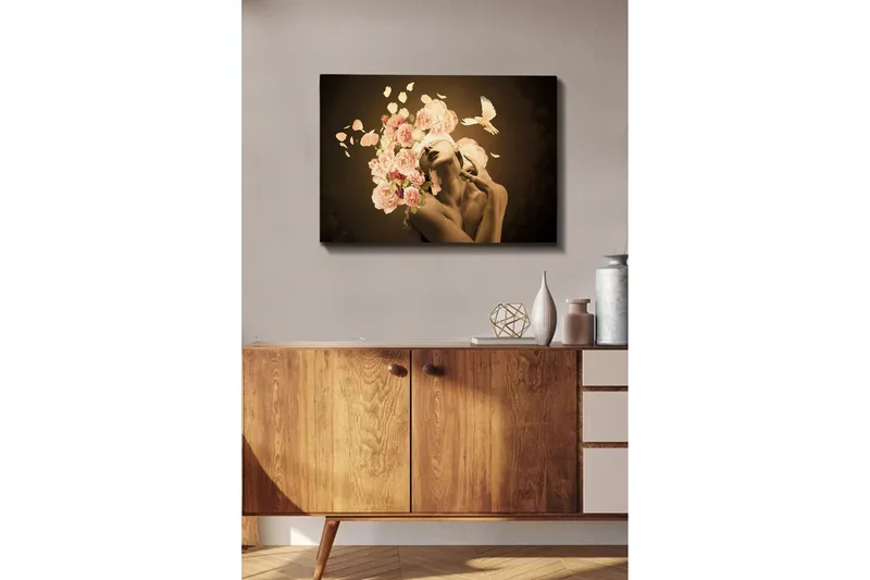 Dekorativ Canvastavla 50x70 cm - Flerfärgad - Inredning & dekor - Tavlor & konst - Canvastavla