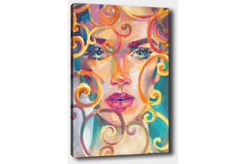 Dekorativ Canvastavla 50x70 cm - Flerfärgad - Inredning & dekor - Tavlor & konst - Canvastavla