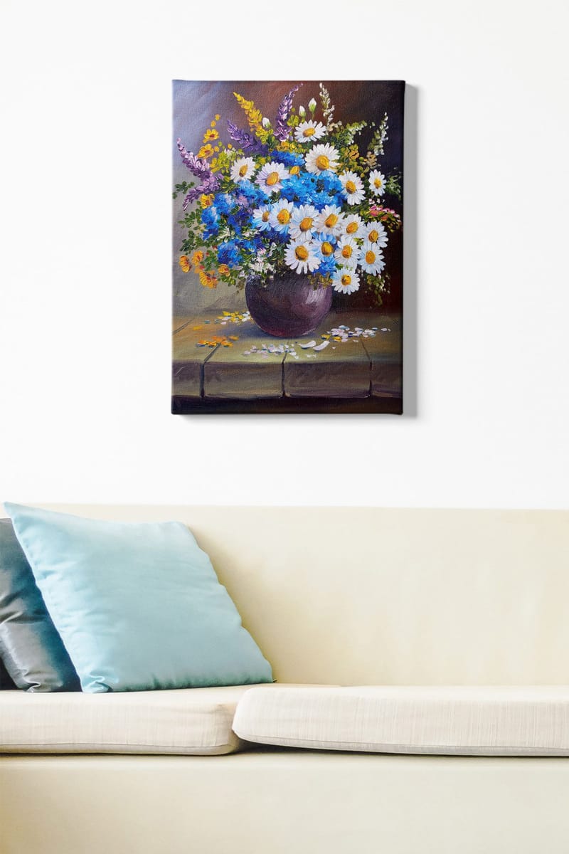 Dekorativ Canvastavla 50x70 cm - Flerfärgad - Inredning & dekor - Tavlor & konst - Canvastavla