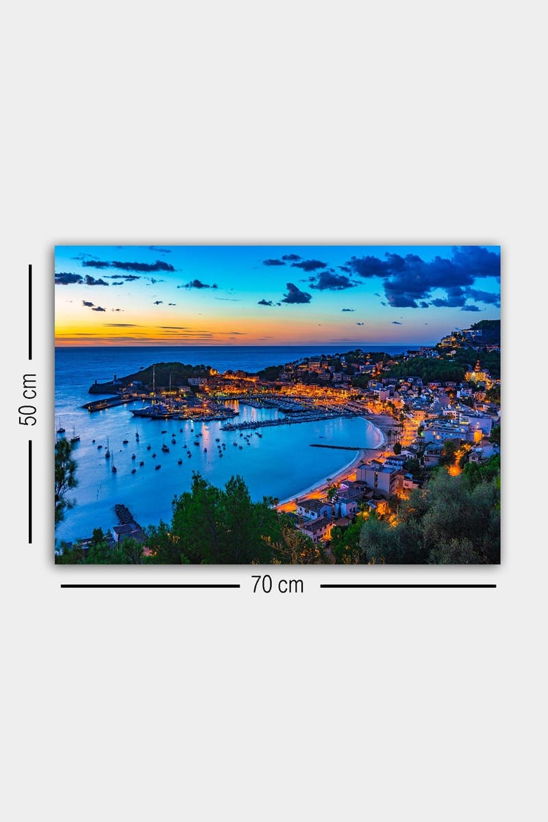 Dekorativ Canvastavla 50x70 cm - Flerfärgad - Inredning & dekor - Tavlor & konst - Canvastavla