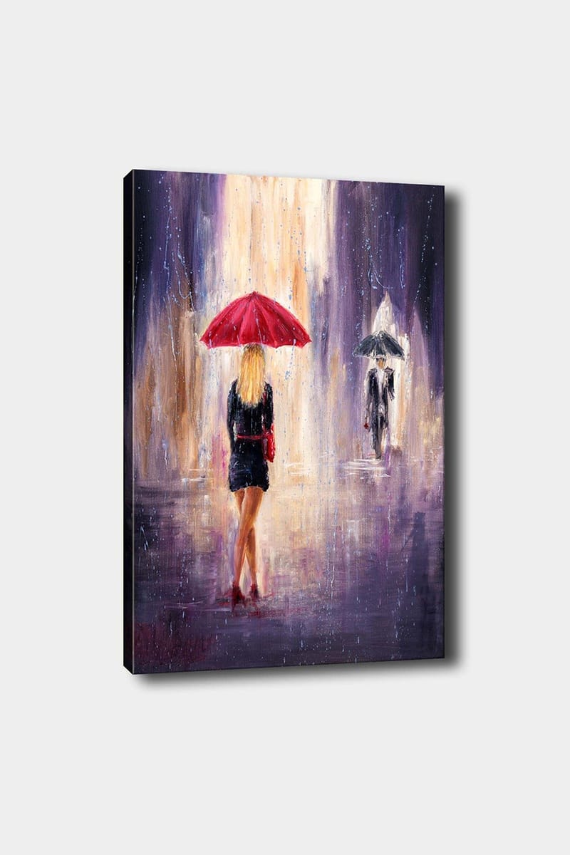 Dekorativ Canvastavla 50x70 cm - Flerfärgad - Inredning & dekor - Tavlor & konst - Canvastavla