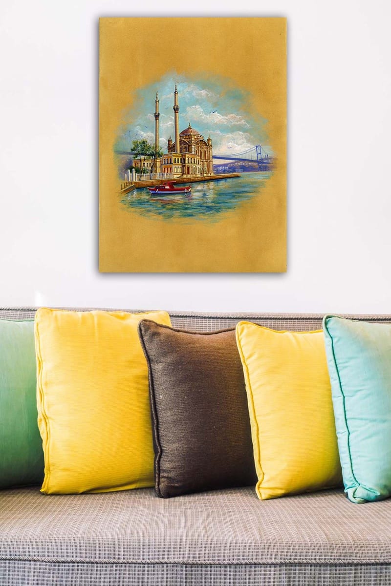 Dekorativ Canvastavla 50x70 cm - Flerfärgad - Inredning & dekor - Tavlor & konst - Canvastavla