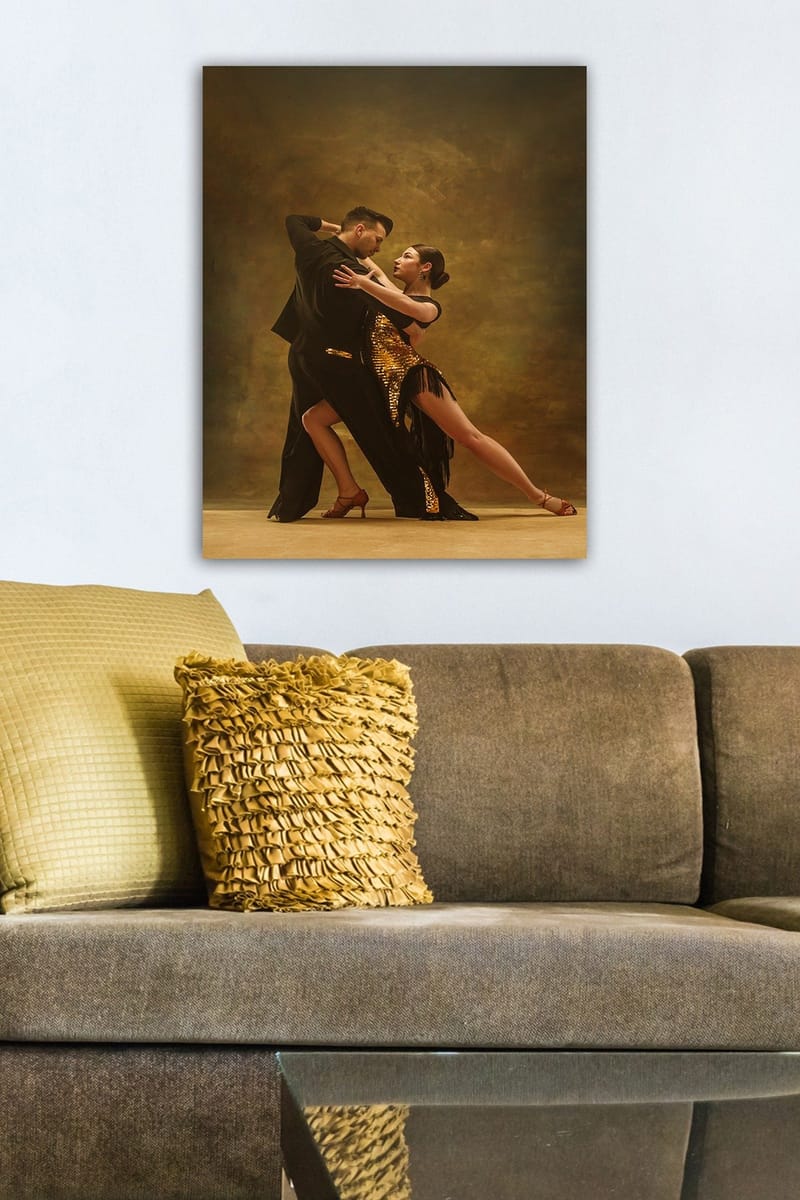 Dekorativ Canvastavla 50x70 cm - Flerfärgad - Inredning & dekor - Tavlor & konst - Canvastavla