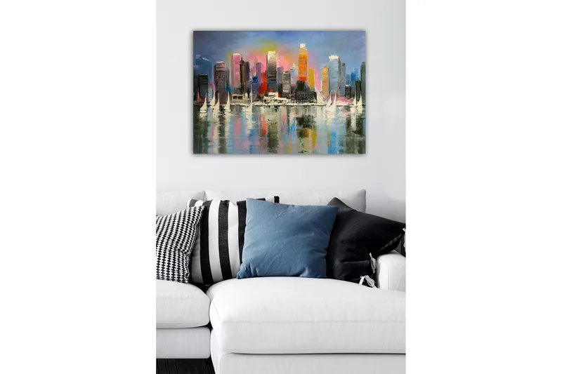 Dekorativ Canvastavla 50x70 cm, Flerfärgad