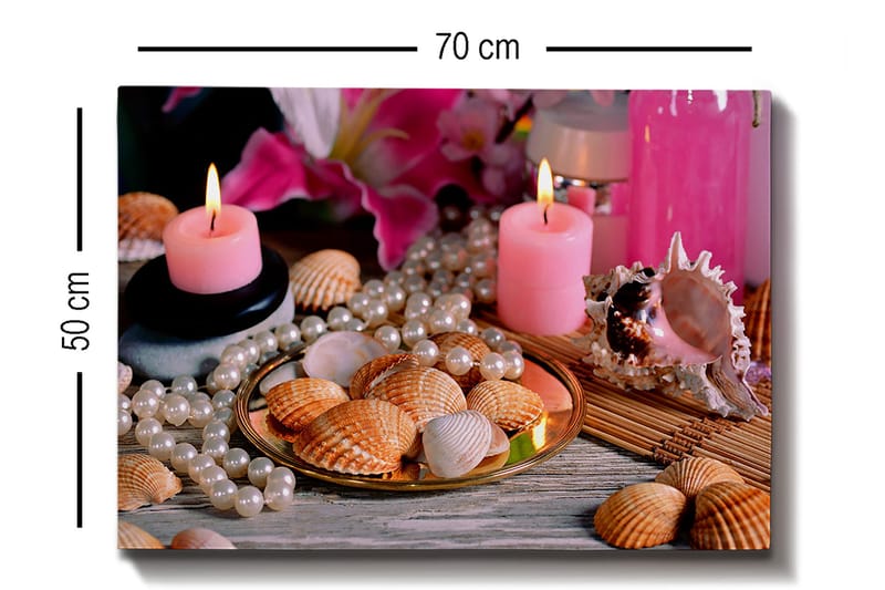 Dekorativ Canvastavla 50x70 cm - Flerfärgad - Inredning & dekor - Tavlor & konst - Canvastavla