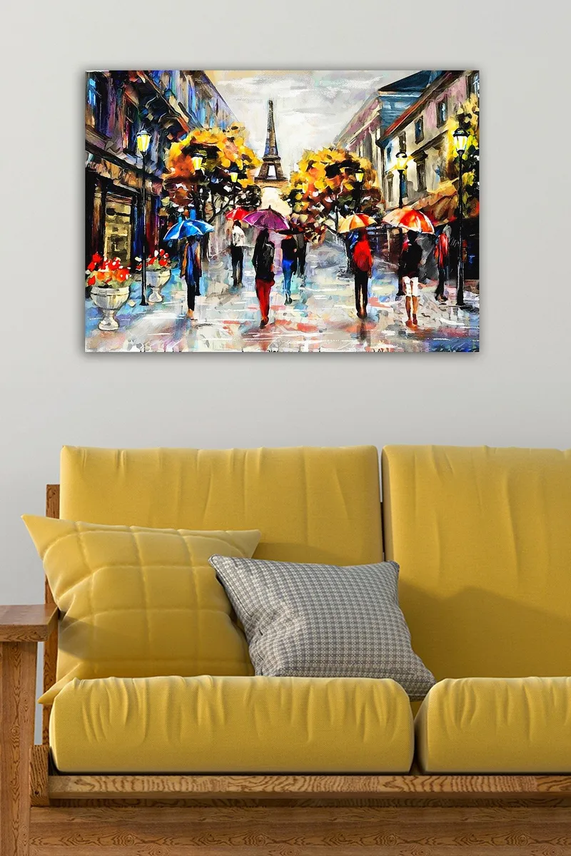 Dekorativ Canvastavla 50x70 cm - Flerfärgad - Inredning & dekor - Tavlor & konst - Canvastavla