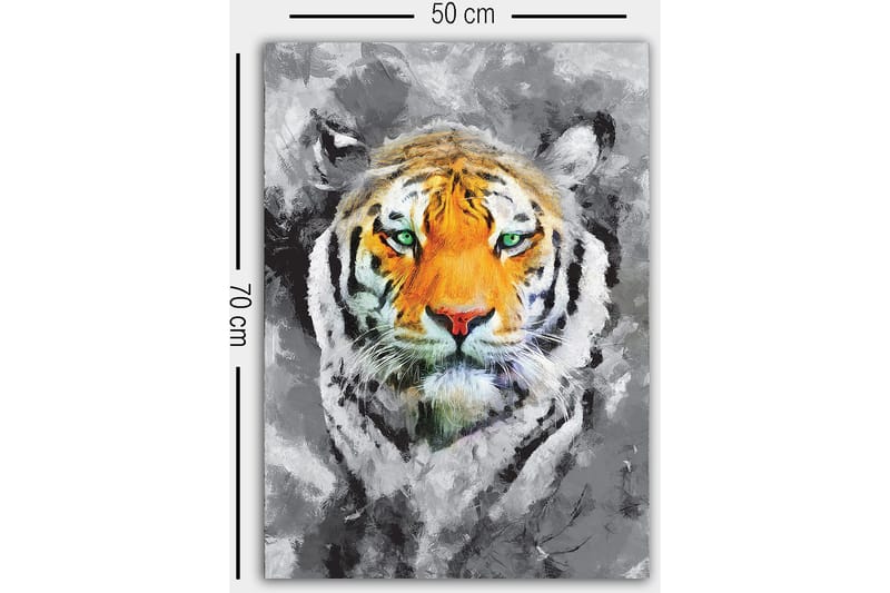 Dekorativ Canvastavla 50x70 cm - Flerfärgad - Inredning & dekor - Tavlor & konst - Canvastavla