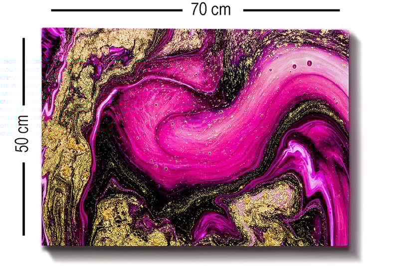 Dekorativ Canvastavla 50x70 cm - Flerfärgad - Inredning & dekor - Tavlor & konst - Canvastavla