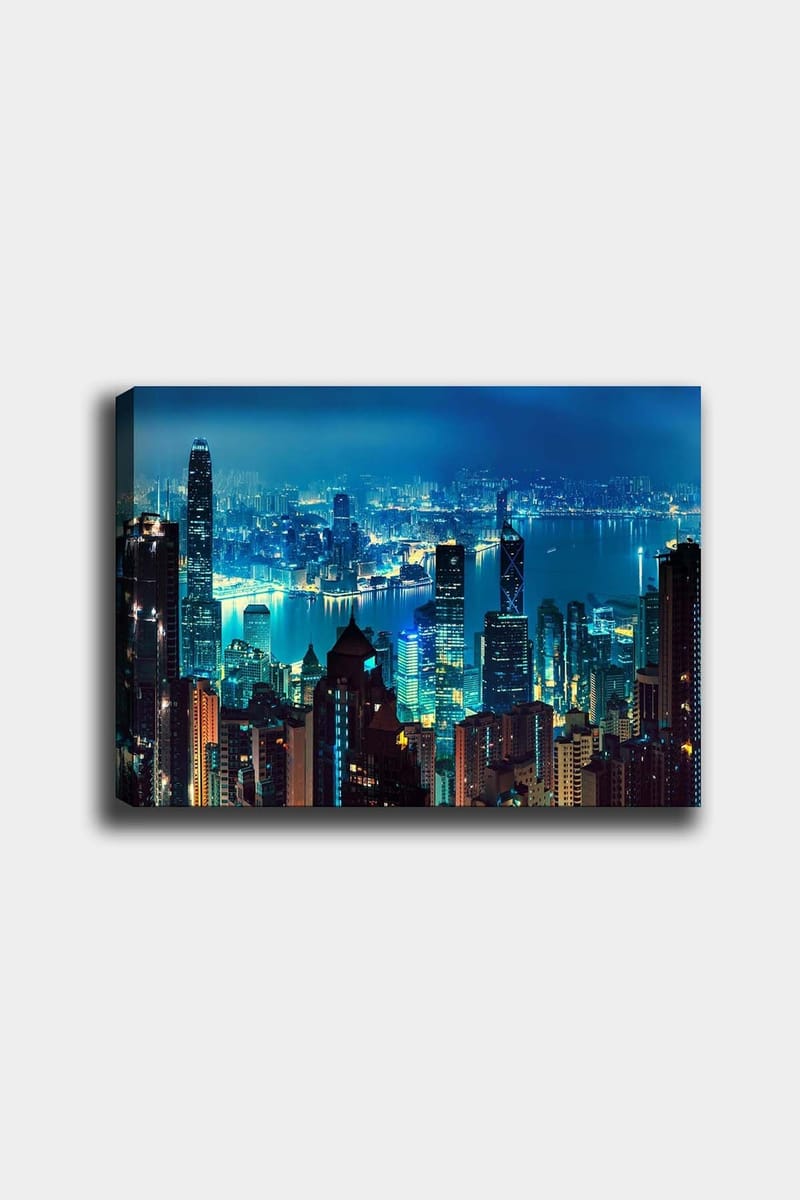 Dekorativ Canvastavla 50x70 cm - Flerfärgad - Inredning & dekor - Tavlor & konst - Canvastavla