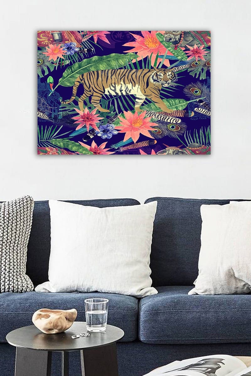 Dekorativ Canvastavla 50x70 cm - Flerfärgad - Inredning & dekor - Tavlor & konst - Canvastavla