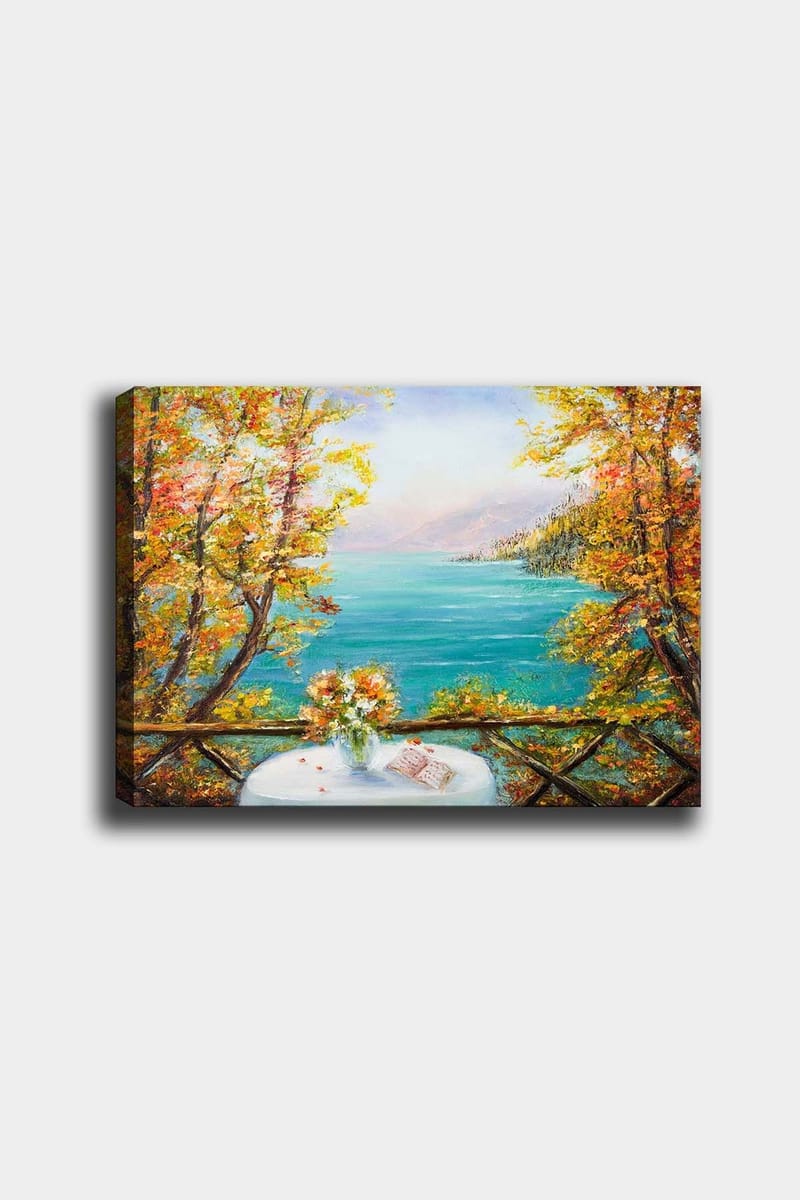 Dekorativ Canvastavla 50x70 cm - Flerfärgad - Inredning & dekor - Tavlor & konst - Canvastavla