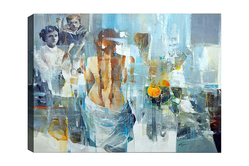 Dekorativ Canvastavla 50x70 cm, Flerfärgad