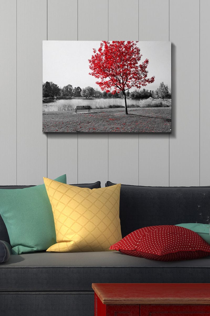 Dekorativ Canvastavla 50x70 cm - Flerfärgad - Inredning & dekor - Tavlor & konst - Canvastavla