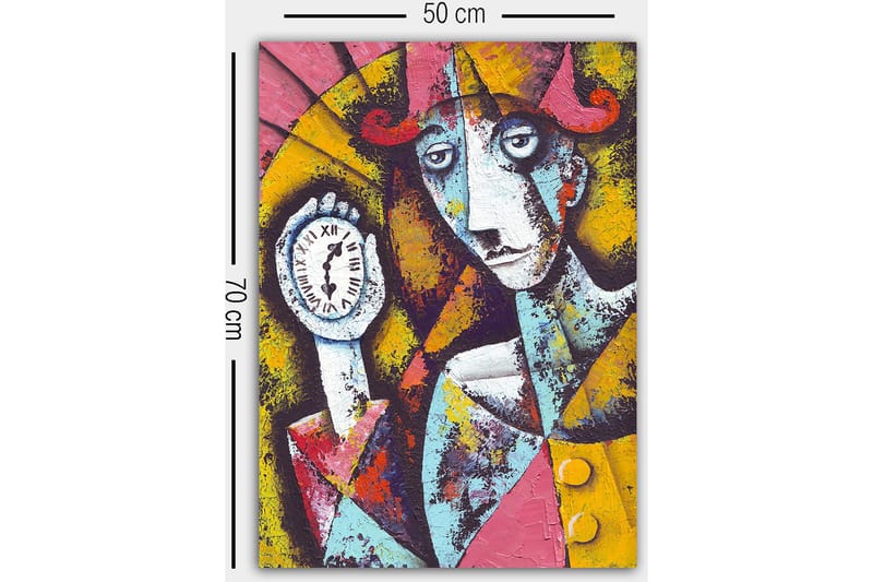 Dekorativ Canvastavla 50x70 cm - Flerfärgad - Inredning & dekor - Tavlor & konst - Canvastavla