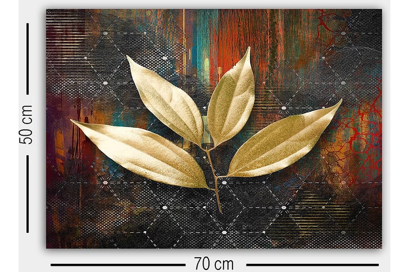 Dekorativ Canvastavla 50x70 cm - Flerfärgad - Inredning & dekor - Tavlor & konst - Canvastavla