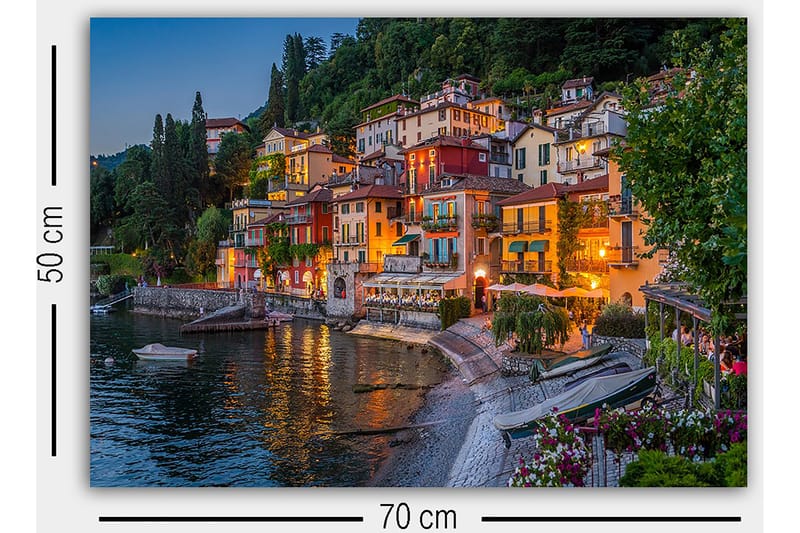 Dekorativ Canvastavla 50x70 cm - Flerfärgad - Inredning & dekor - Tavlor & konst - Canvastavla