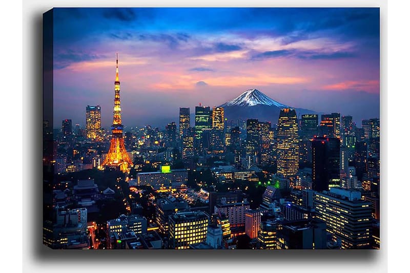 Dekorativ Canvastavla 50x70 cm - Flerfärgad - Inredning & dekor - Tavlor & konst - Canvastavla