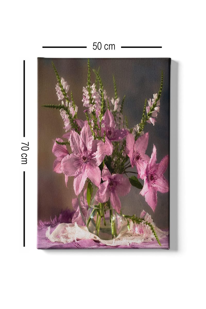 Dekorativ Canvastavla 50x70 cm - Flerfärgad - Inredning & dekor - Tavlor & konst - Canvastavla