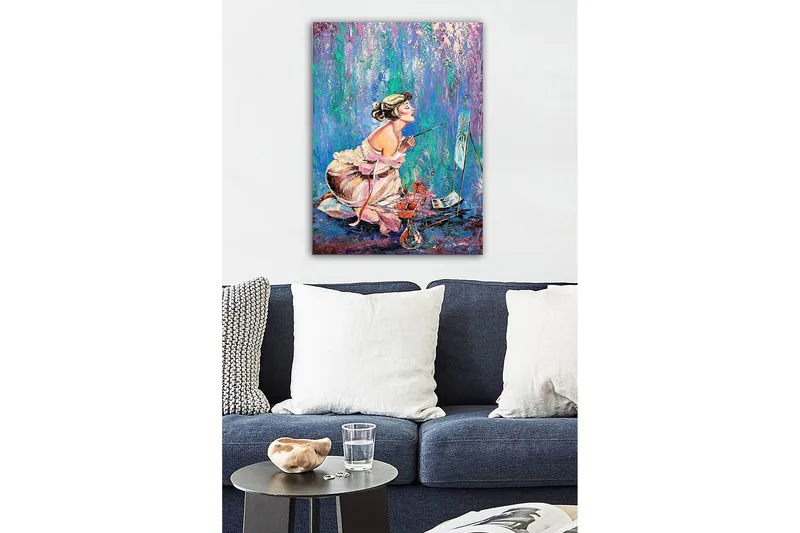 Dekorativ Canvastavla 50x70 cm - Flerfärgad - Inredning & dekor - Tavlor & konst - Canvastavla