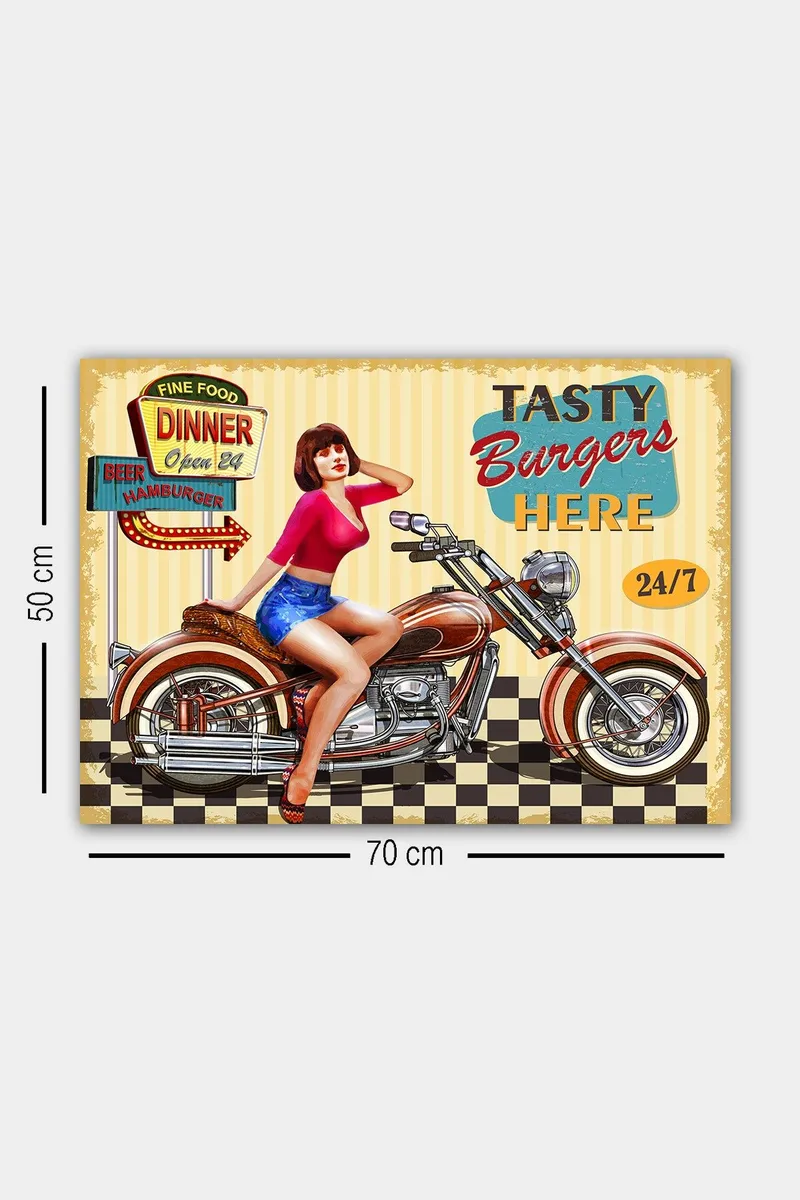 Dekorativ Canvastavla 50x70 cm - Flerfärgad - Inredning & dekor - Tavlor & konst - Canvastavla