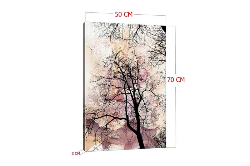 Dekorativ Canvastavla 50x70 cm - Flerfärgad - Inredning & dekor - Tavlor & konst - Canvastavla