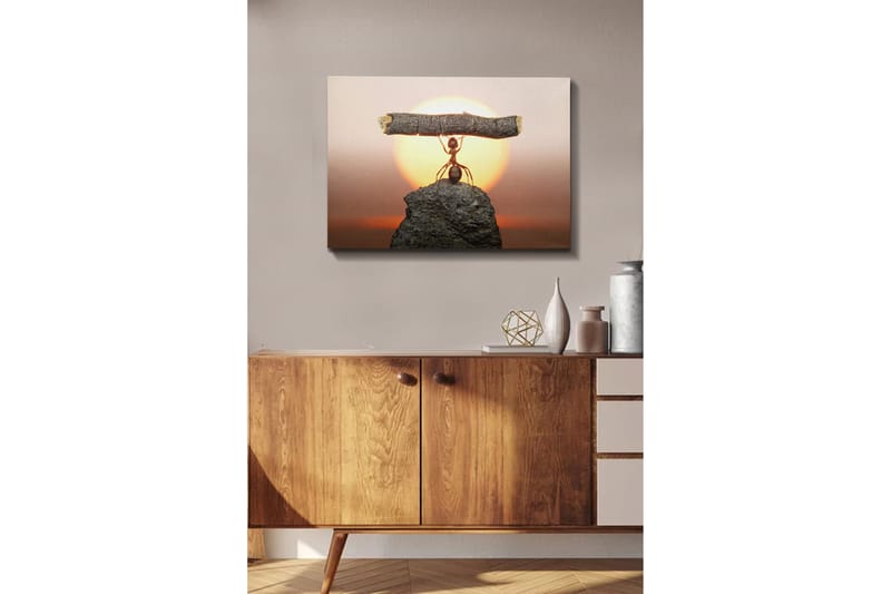 Dekorativ Canvastavla 50x70 cm - Flerfärgad - Inredning & dekor - Tavlor & konst - Canvastavla