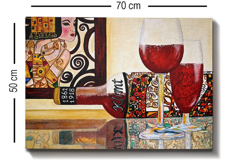 Dekorativ Canvastavla 50x70 cm - Flerfärgad - Inredning & dekor - Tavlor & konst - Canvastavla