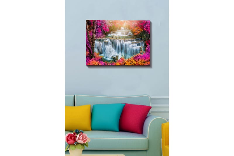 Dekorativ Canvastavla 50x70 cm - Flerfärgad - Inredning & dekor - Tavlor & konst - Canvastavla