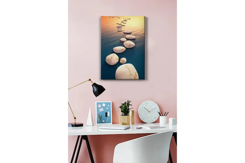 Dekorativ Canvastavla 50x70 cm - Flerfärgad - Inredning & dekor - Tavlor & konst - Canvastavla