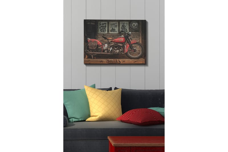 Dekorativ Canvastavla 50x70 cm - Flerfärgad - Inredning & dekor - Tavlor & konst - Canvastavla