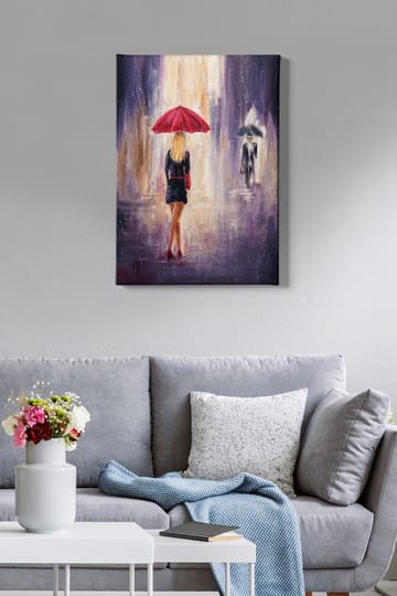 Dekorativ Canvastavla 50x70 cm - Flerfärgad - Inredning & dekor - Tavlor & konst - Canvastavla