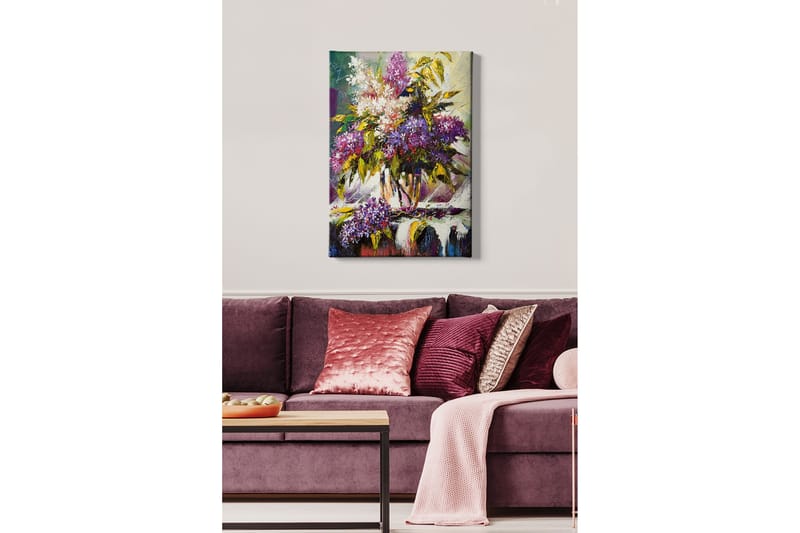 Dekorativ Canvastavla 50x70 cm - Flerfärgad - Inredning & dekor - Tavlor & konst - Canvastavla