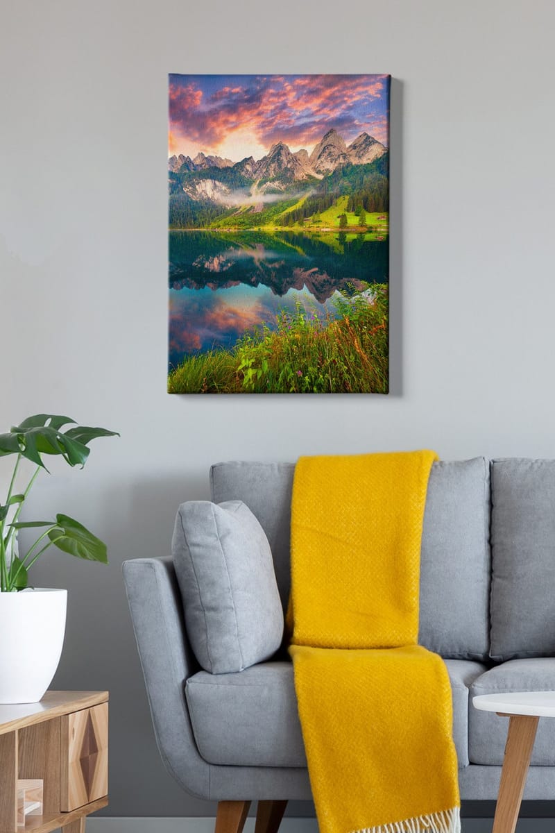 Dekorativ Canvastavla 50x70 cm - Flerfärgad - Inredning & dekor - Tavlor & konst - Canvastavla