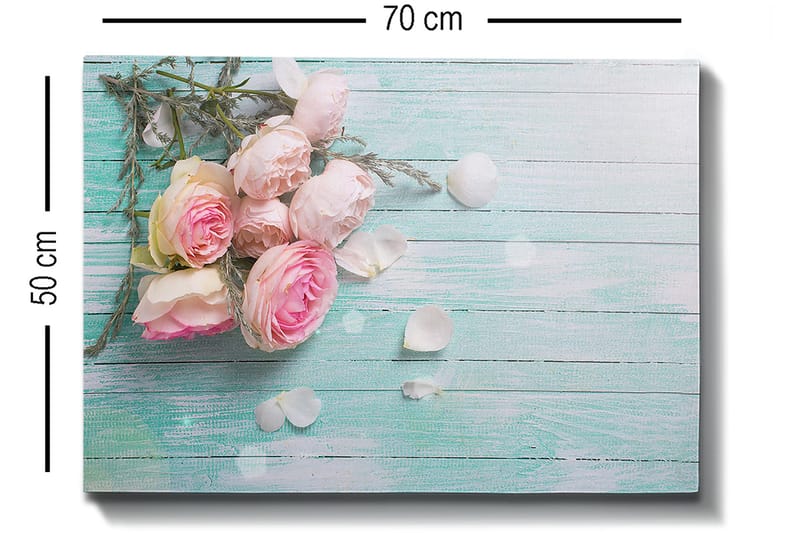 Dekorativ Canvastavla 50x70 cm - Flerfärgad - Inredning & dekor - Tavlor & konst - Canvastavla