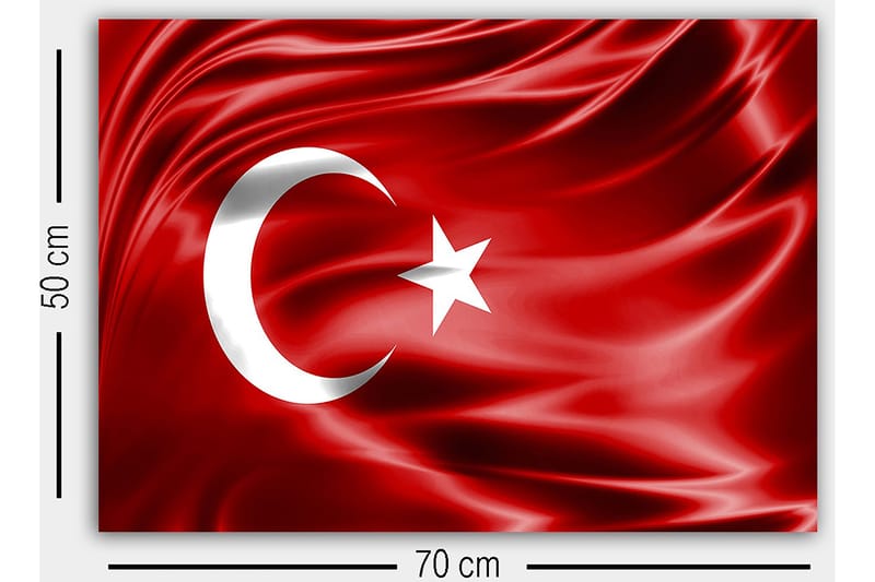 Dekorativ Canvastavla 50x70 cm - Flerfärgad - Inredning & dekor - Tavlor & konst - Canvastavla