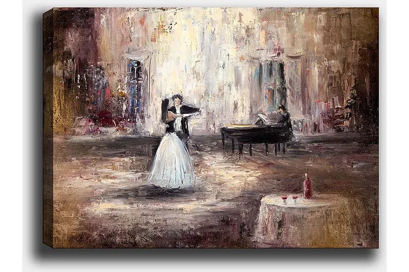 Dekorativ Canvastavla 50x70 cm - Flerfärgad - Inredning & dekor - Tavlor & konst - Canvastavla