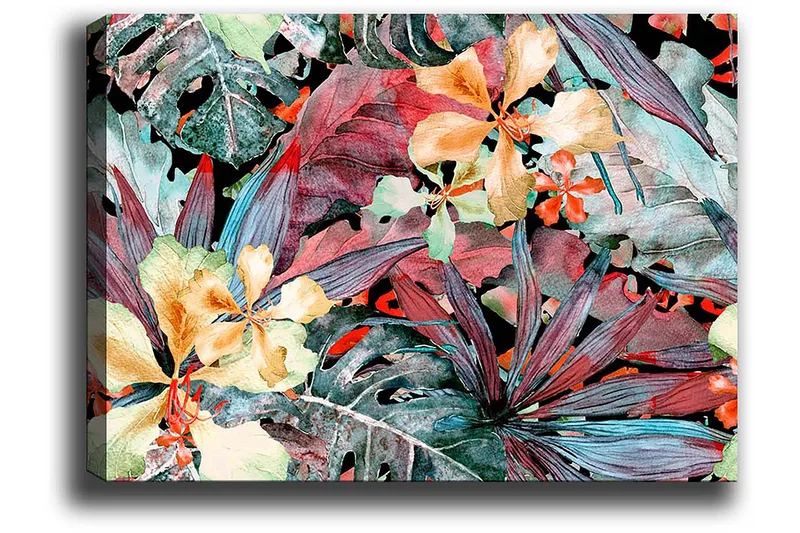 Dekorativ Canvastavla 50x70 cm - Flerfärgad - Inredning & dekor - Tavlor & konst - Canvastavla