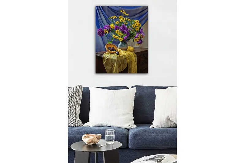 Dekorativ Canvastavla 50x70 cm - Flerfärgad - Inredning & dekor - Tavlor & konst - Canvastavla