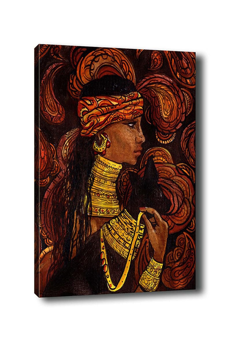 Dekorativ Canvastavla 50x70 cm, Flerfärgad