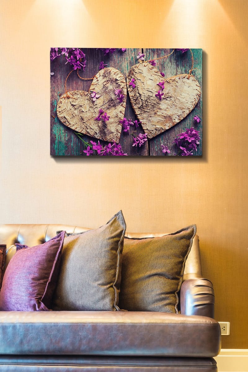 Dekorativ Canvastavla 50x70 cm - Flerfärgad - Inredning & dekor - Tavlor & konst - Canvastavla