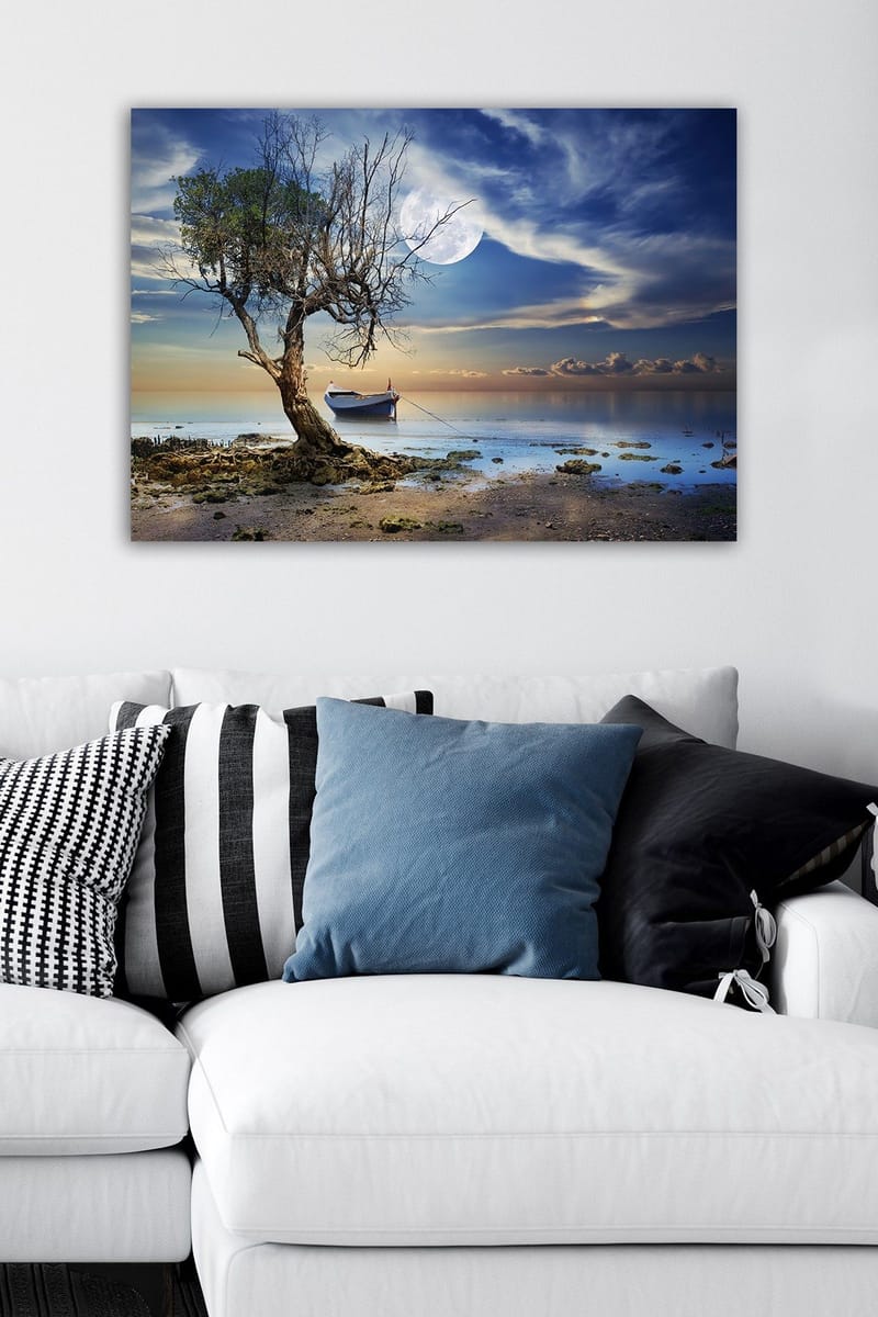 Dekorativ Canvastavla 50x70 cm - Flerfärgad - Inredning & dekor - Tavlor & konst - Canvastavla