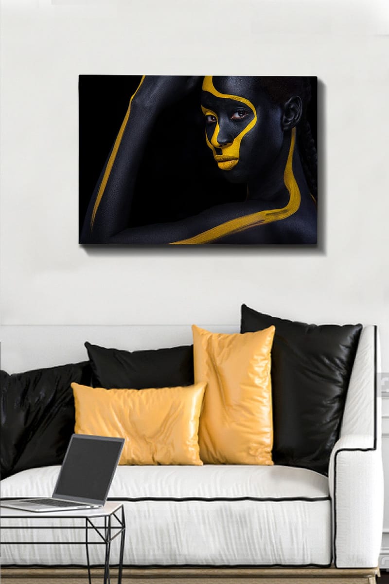 Dekorativ Canvastavla 50x70 cm - Flerfärgad - Inredning & dekor - Tavlor & konst - Canvastavla