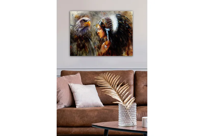 Dekorativ Canvastavla 50x70 cm, Flerfärgad