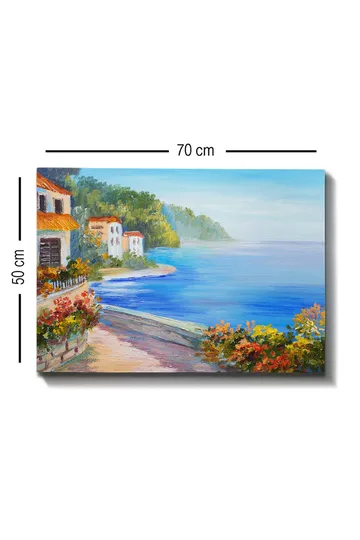 Dekorativ Canvastavla 50x70 cm - Flerfärgad - Inredning & dekor - Tavlor & konst - Canvastavla