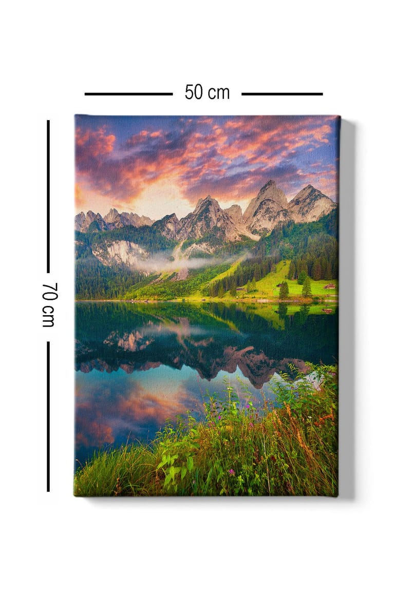 Dekorativ Canvastavla 50x70 cm - Flerfärgad - Inredning & dekor - Tavlor & konst - Canvastavla