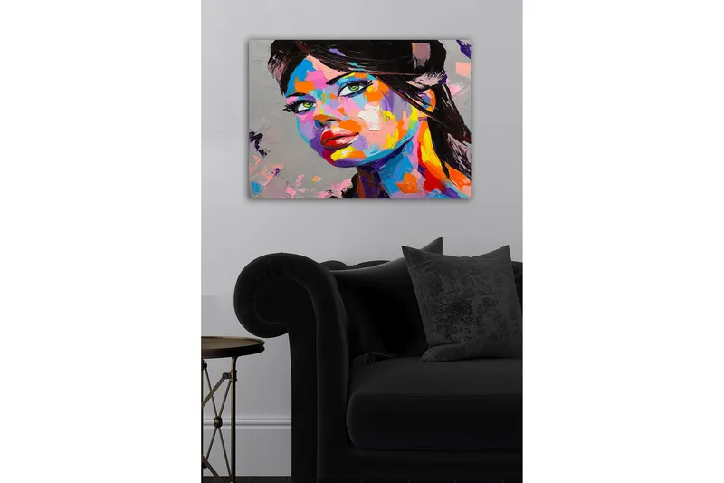 Dekorativ Canvastavla 50x70 cm, Flerfärgad