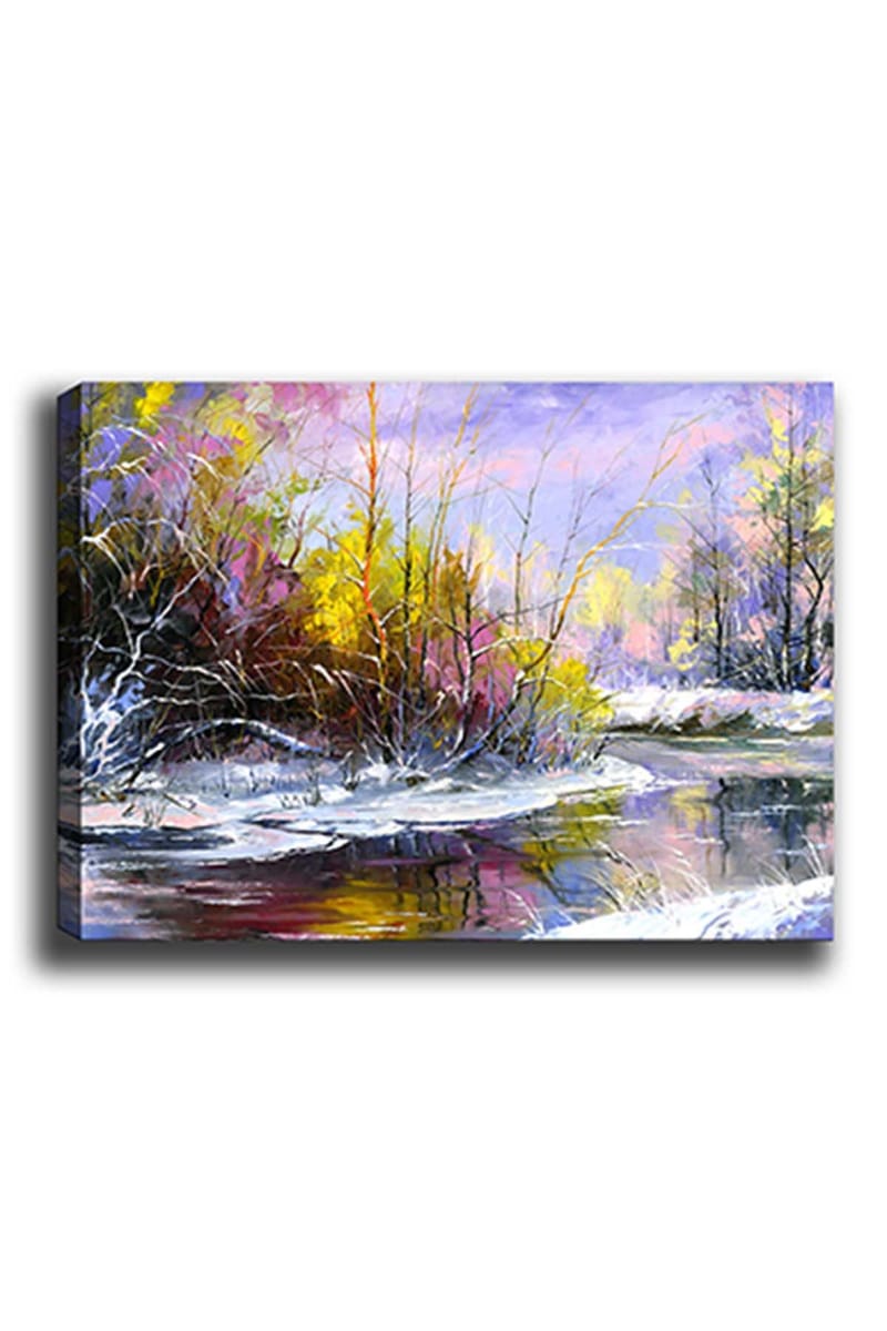 Dekorativ Canvastavla 50x70 cm - Flerfärgad - Inredning & dekor - Tavlor & konst - Canvastavla