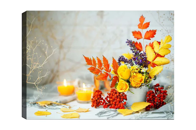 Dekorativ Canvastavla 50x70 cm - Flerfärgad - Inredning & dekor - Tavlor & konst - Canvastavla