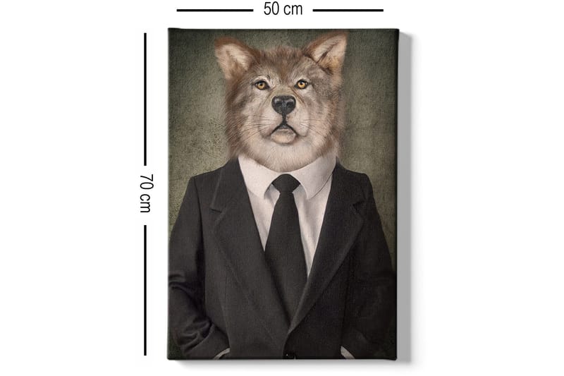 Dekorativ Canvastavla 50x70 cm - Flerfärgad - Inredning & dekor - Tavlor & konst - Canvastavla