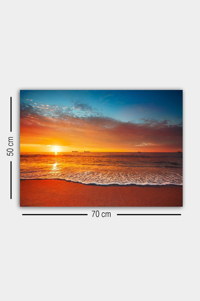 Dekorativ Canvastavla 50x70 cm - Flerfärgad - Inredning & dekor - Tavlor & konst - Canvastavla